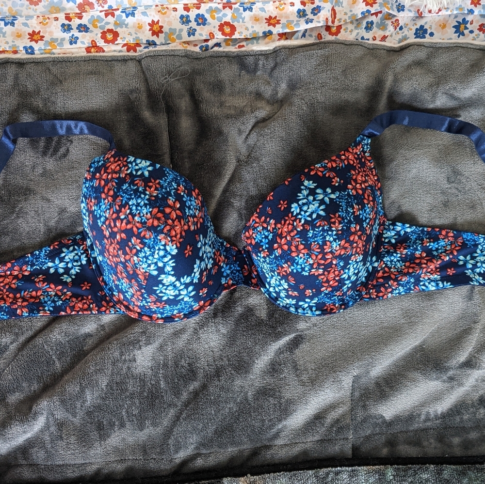 Flora pattern bra (2) - Picture 2 of 4